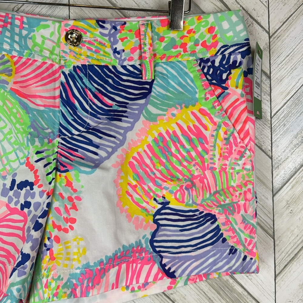 NWT Lilly Pulitzer Callahan Shorts Roar of the Sea - Picture 4 of 13
